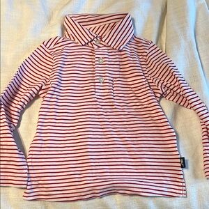 Red Striped Kids Shirt